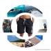 Minghe Men's Quick Dry Boardshorts Swim Trunks Surf Beach Shorts with Mesh Lining Black B07D47SXQ7